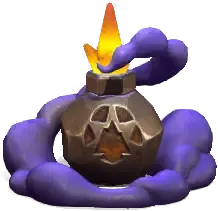 Smoke Bomb Statue